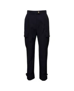 Alexander McQueen Draped Railong Pants