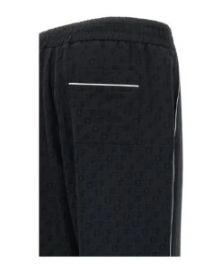 Off-White Off Jacquard Pajama' Pants -Serene Styles cd866223a276f911521dedf7ee36a2a7