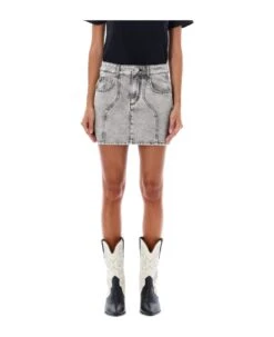 Vesna Denim Mini Skirt