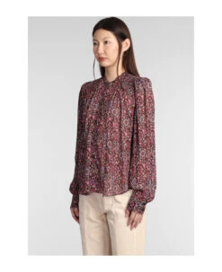 Noeline Blouse In Brown Viscose -Serene Styles e20b2de002944313ffeeede7f2ca9737