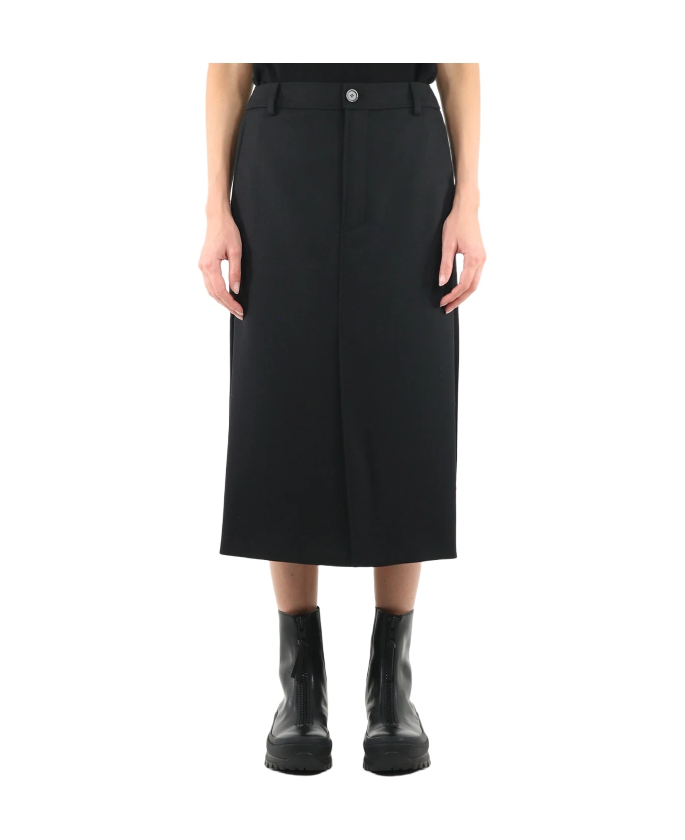 Balenciaga Front Panel Skirt