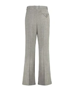 Bottega Veneta Wool And Silk Flares Pants -Serene Styles ee6c392c88716552b41c5eaee79198c7