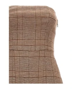 TWINSET Check One-bag Bodysuit -Serene Styles ef65945f410717ff74a045ec18b562d9