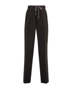 Maison Margiela Wool And Linen Trousers